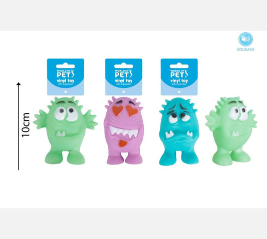 World of pets Squeaky Vinyl Monsters