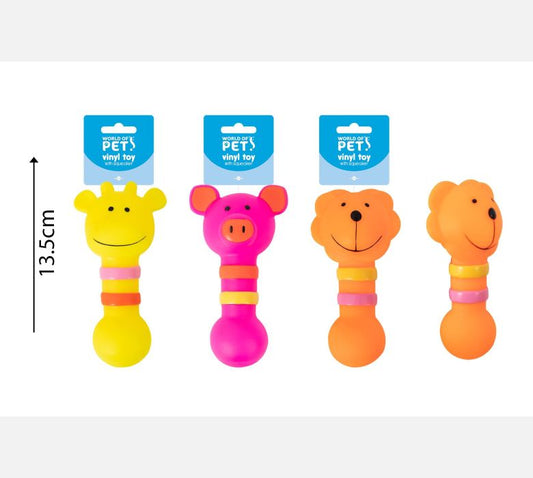 World of pets Squeaky Vinyl Animal Battens